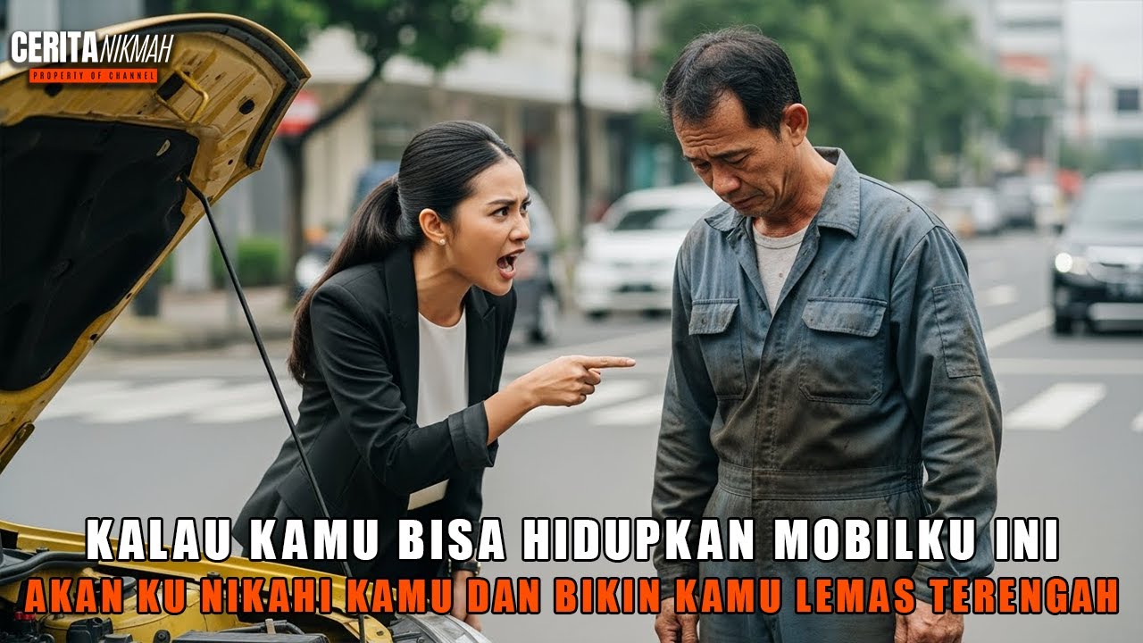 MOGOK DI DEPAN MONTIR GANTENG, GW MALAH NANTANG NIKAH!?