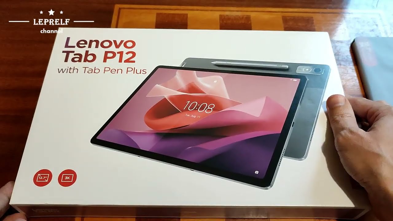 Обзор распаковка планшета Lenovo Tab P12 Wi-Fi 8/128GB Storm Grey and Pen