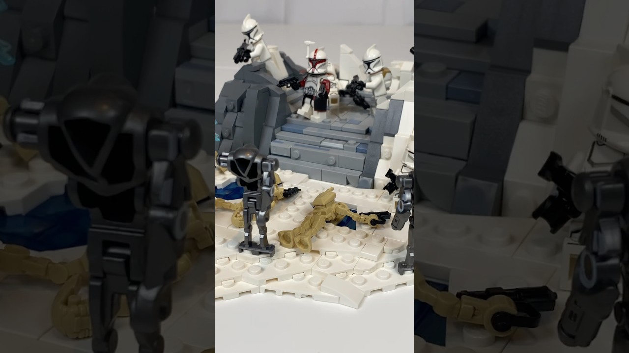 LEGO Clone Wars Moc - Last Stand on Rhen Var #legomoc #legostarwars #clonewars