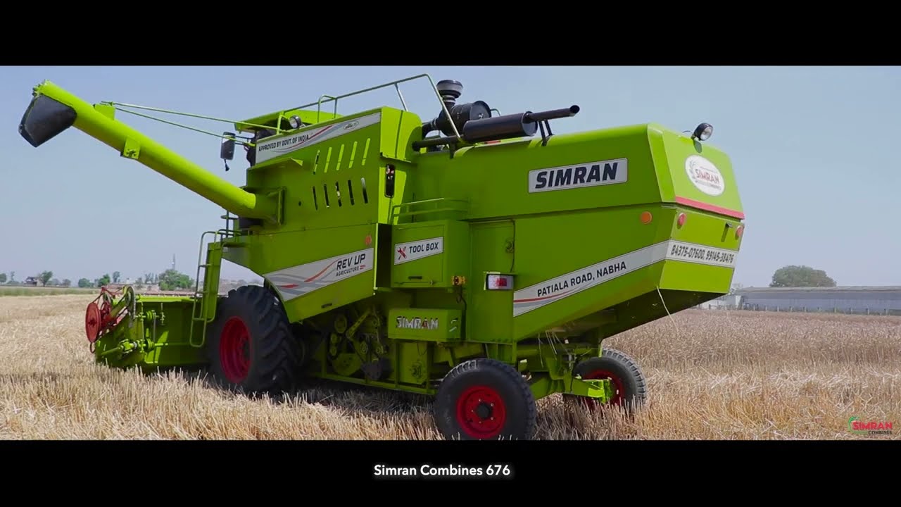 ADVANCE TECHNOLOGY COMBINE HARVESTER | SIMRAN COMBINES
