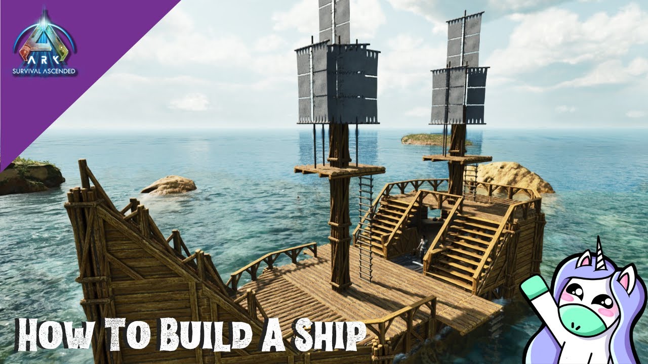 How To Build A Ship In Ark Survival Ascended