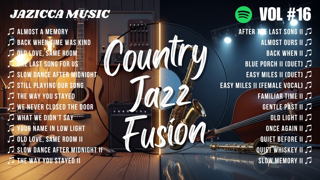 🎷 Late Night Country Jazz | Relaxed Swing for Quiet Evenings