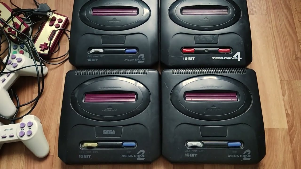 Солянка приставок SEGA MEGA Drive 2