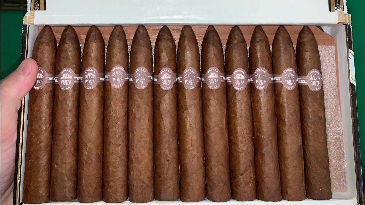 Cuban Cigar Sancho Panza Belicosos Unboxing