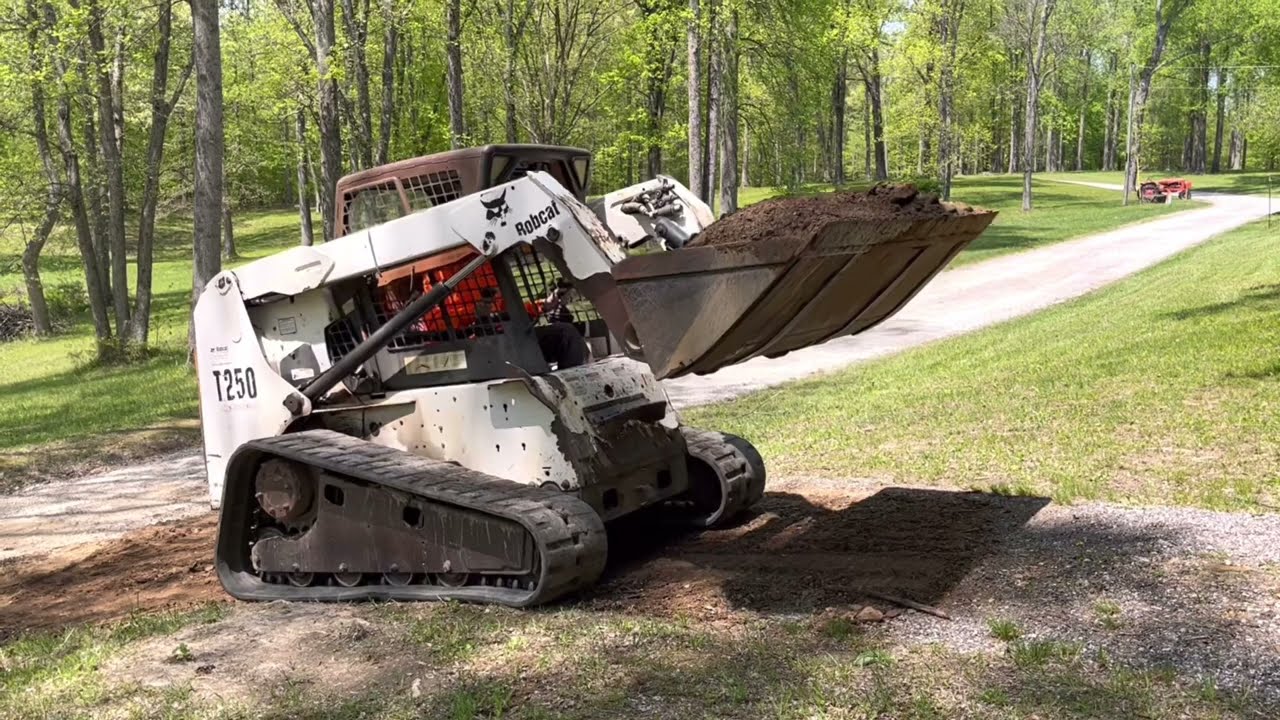 Retired Bobcat T250 joins the homestead