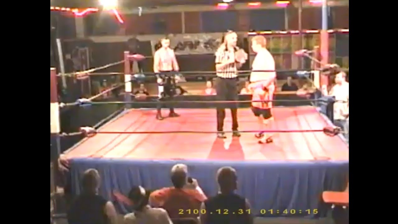 Nick Fury 🆚 Ben write 🆚 Heath havoc 🆚 Thunder 🆚 Jay Eagle 4-18-2009 APW Heavyweight championship 🏆