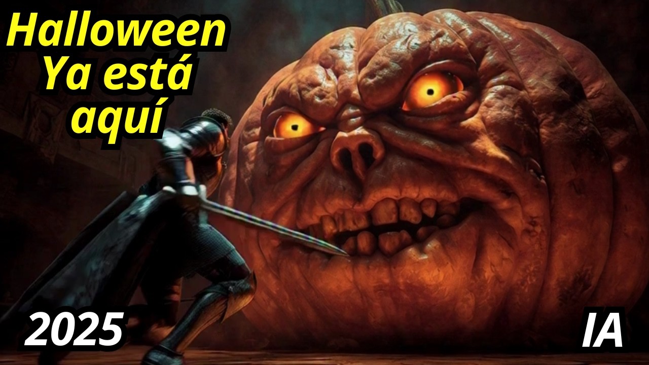 🔥 Halloween Ya Está Aquí | Videoclip Musical Especial Halloween 🎃 | Música Electrónica con IA 2025