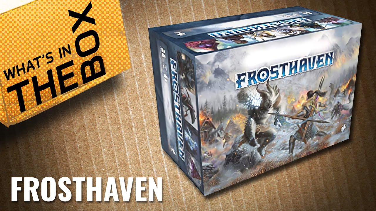 Unboxing: Frosthaven - What's Inside The BIG Box?! | Cephalofair