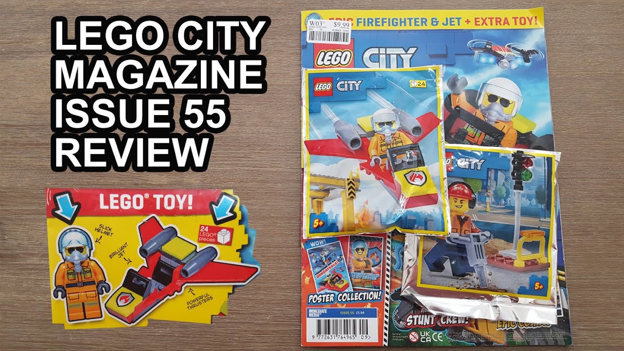 Lego City Magazine issue 55 review