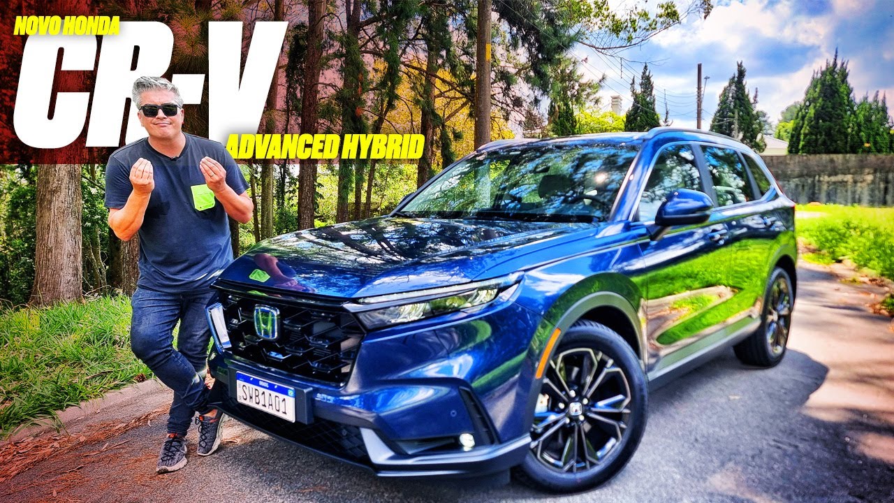 Novo Honda CR-V 2024 - ELE VOLTOU! SÓ HÍBRIDO, 4x4 E COM PREÇO DE BMW. VALE A PENA COMPRAR?