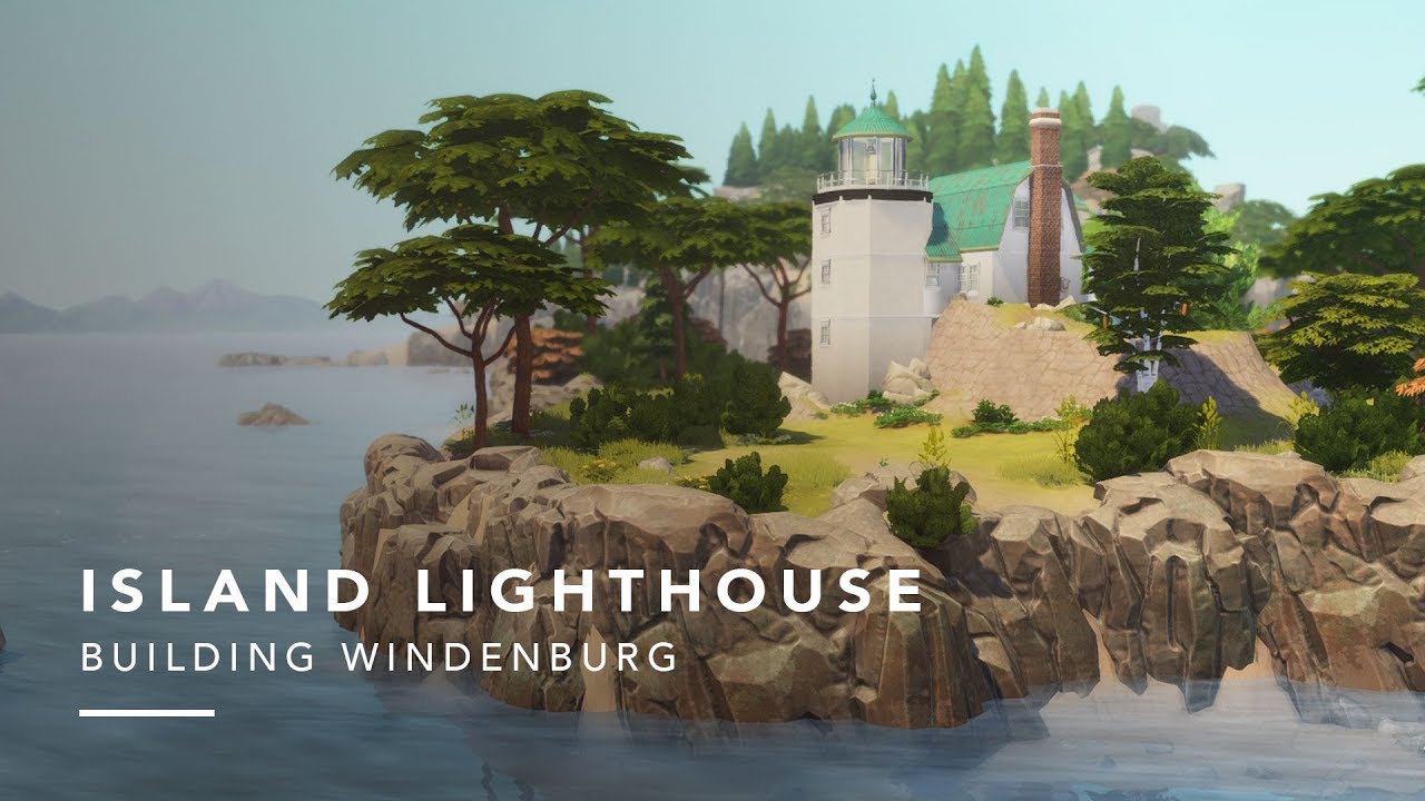 Sims 4 | Speedbuild | Building Windenburg | Island Lighthouse