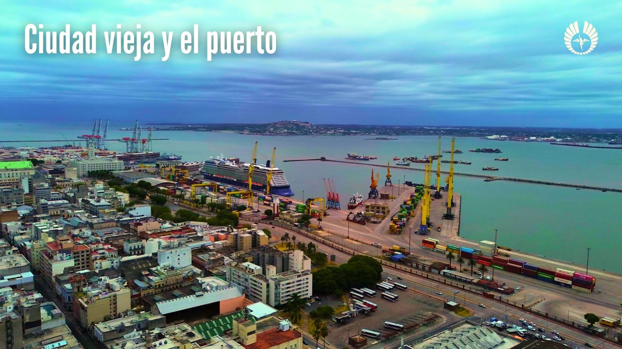 Ciudad Vieja y Puerto 🇺🇾 | Tomas de Drone 4K
