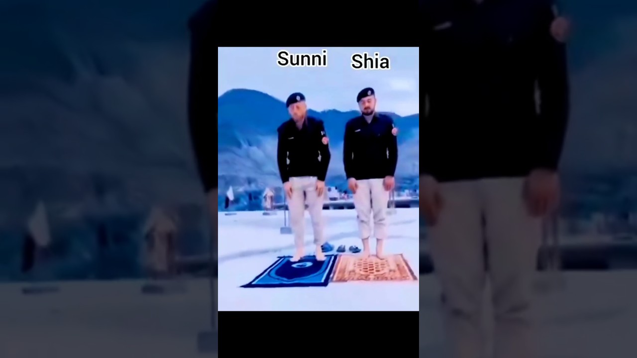 Shia Namaz. #sunni #shia