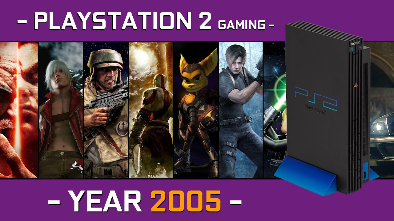 Playstation 2 - Year 2005 - List of The Most Sold Games || Good Old Games