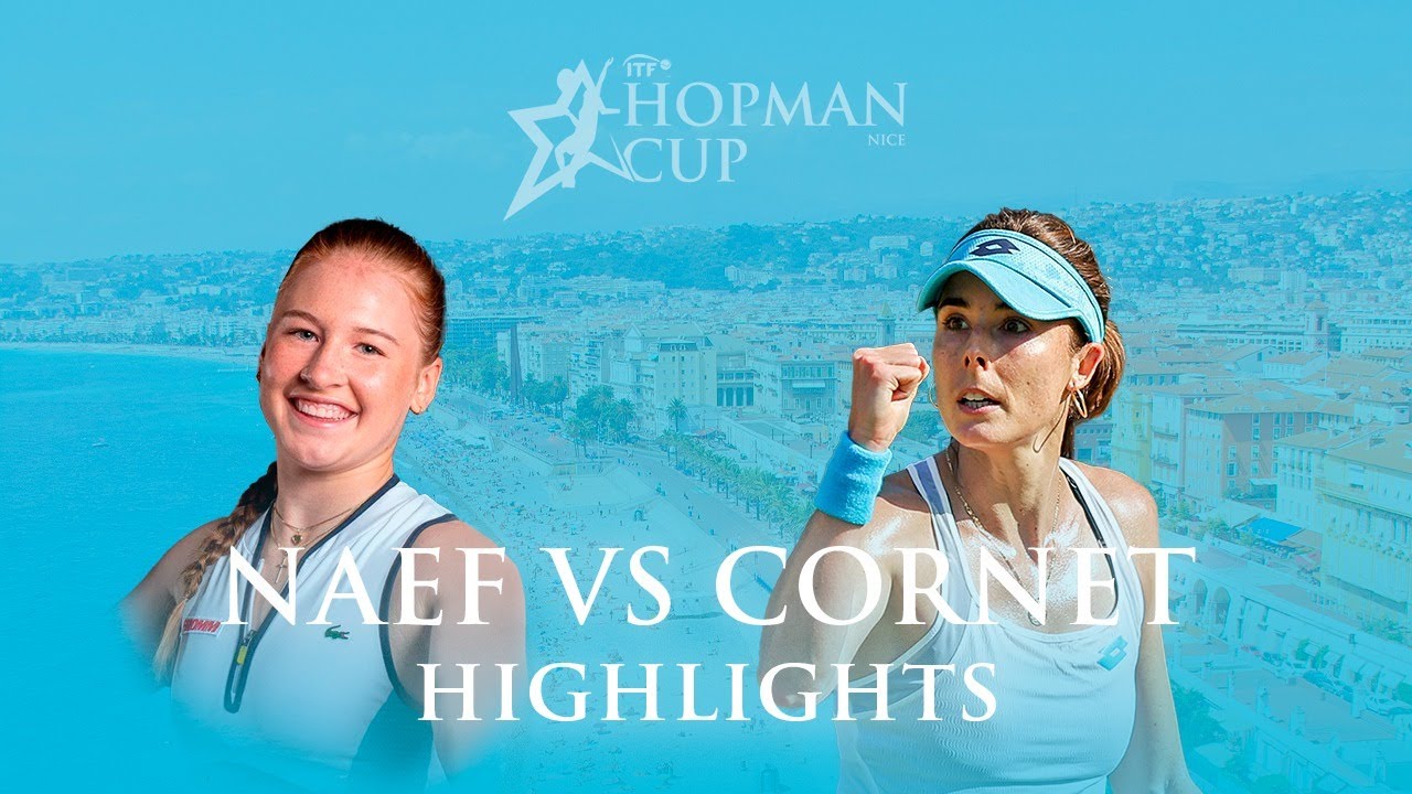 Céline Naef vs Alizé Cornet (Switzerland vs France) Hopman Cup 2023
