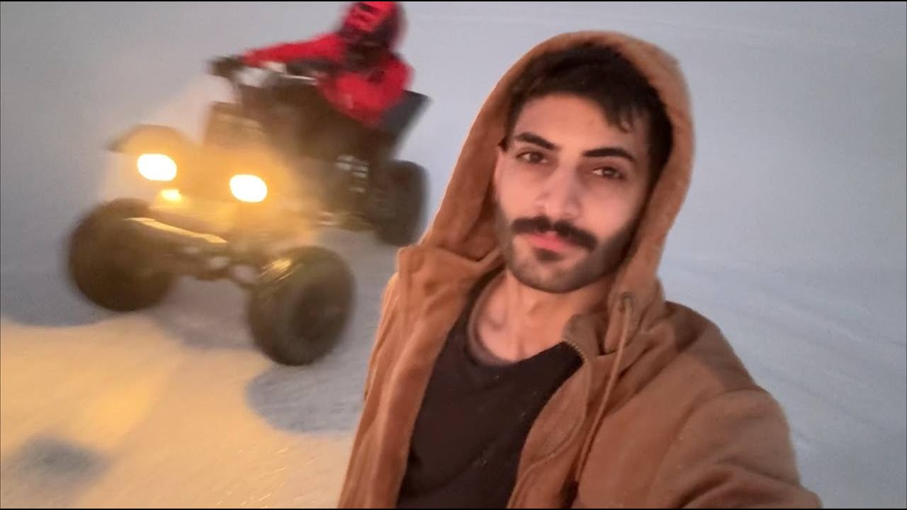 فلوق3 | ثلج القصيم هجوله لعب بانشي واستعراض