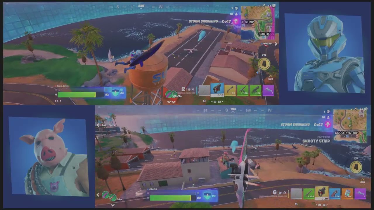 Fortnite Piggy wins level 66 for me