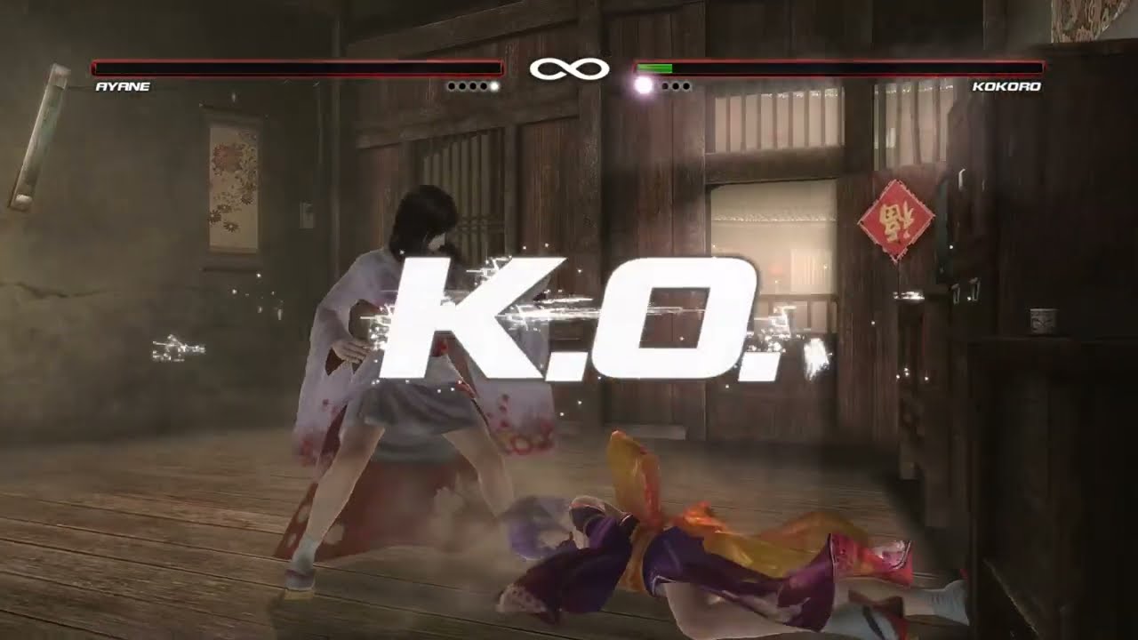 DEAD OR ALIVE 5 Last Round Ayane vs Kokoro