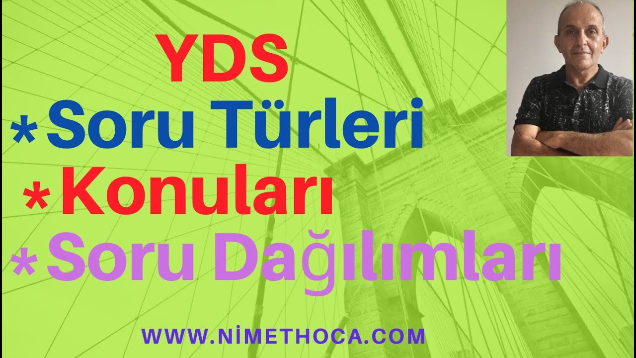 YDS Soru Türleri, Konuları ve Soru Dağılımları