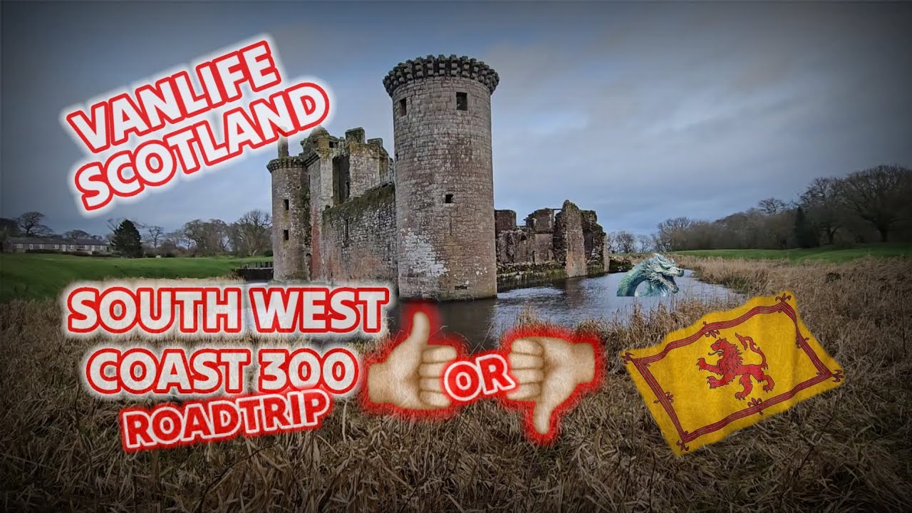 South West Coast 300 roadtrip. Vanlife Scotland