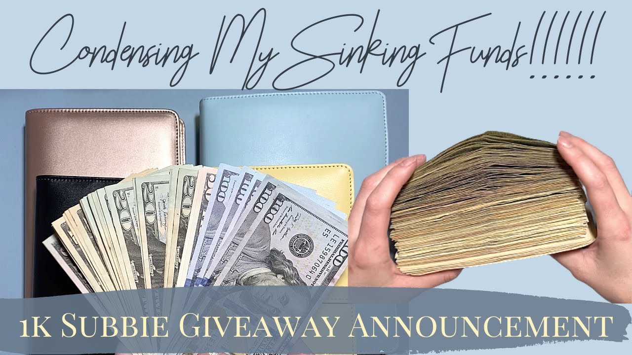 Condensing My Sinking Funds!! || Bill Exchange || Replacing $1,260 in my Cash Envelopes