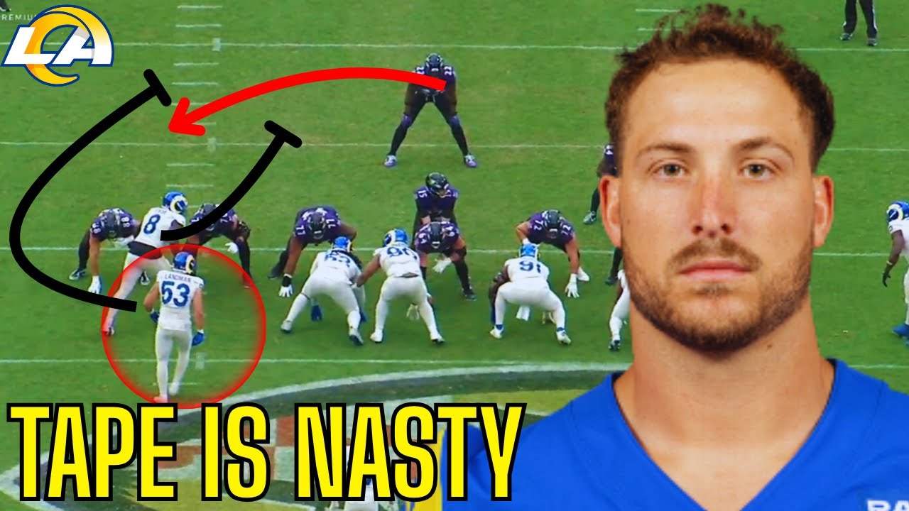 Rams LB Nate Landman Is An ABSOLUTE Heat Seeking Missile... | Film Analysis |