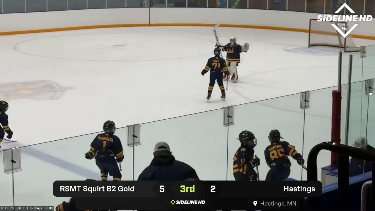 RSMT Squirt B2 Gold @ Hastings (2026.02.04)