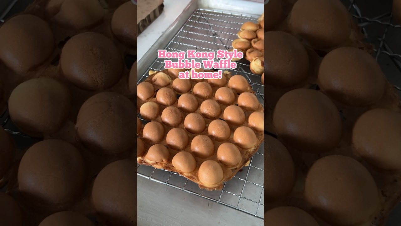 Buying a bubble waffle machine off Amazon 😳🧇. #waffle #amazon #amazonfinds #pancake