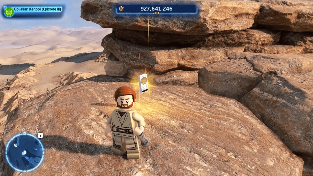Lego Star Wars: The Skywalker Saga "Jundland Wastes" Datacard