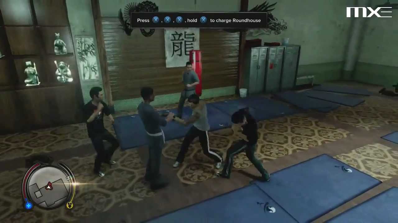 Sleeping Dogs - Martial Arts Dojo Moves HD