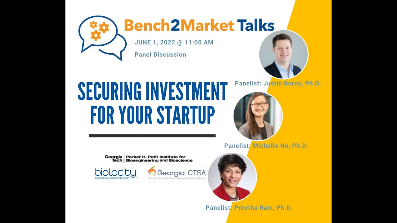 Securing Investment for Your Startup: June 2022 Bench2Market Talks