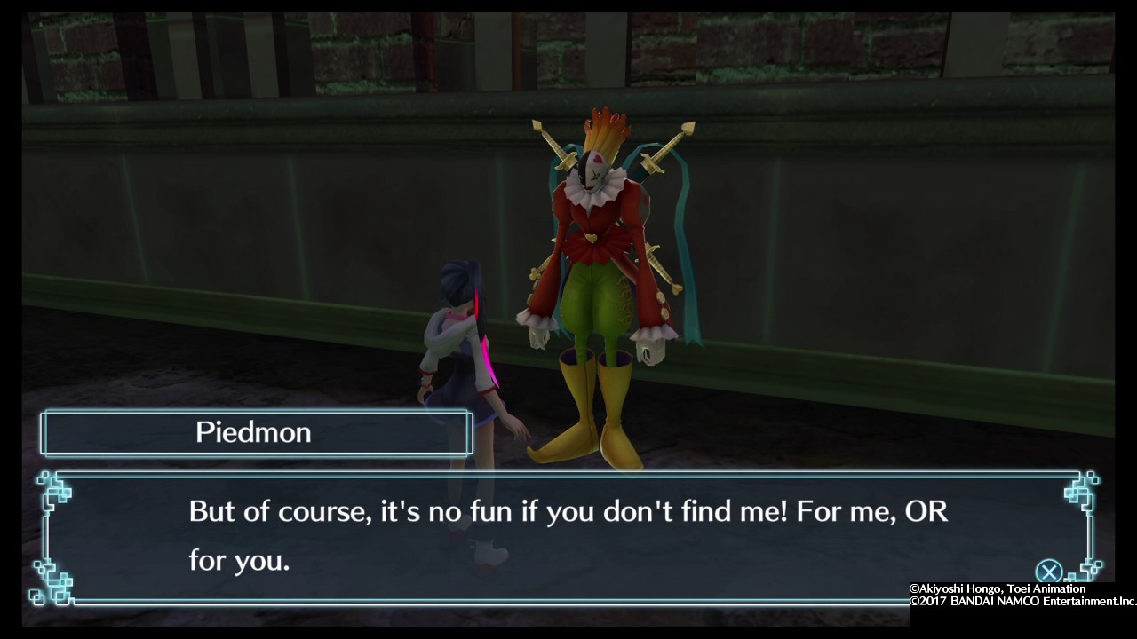 Digimon World: Next Order | Piedmon's Game Dialogue; Tsukaimon's List #2 Location