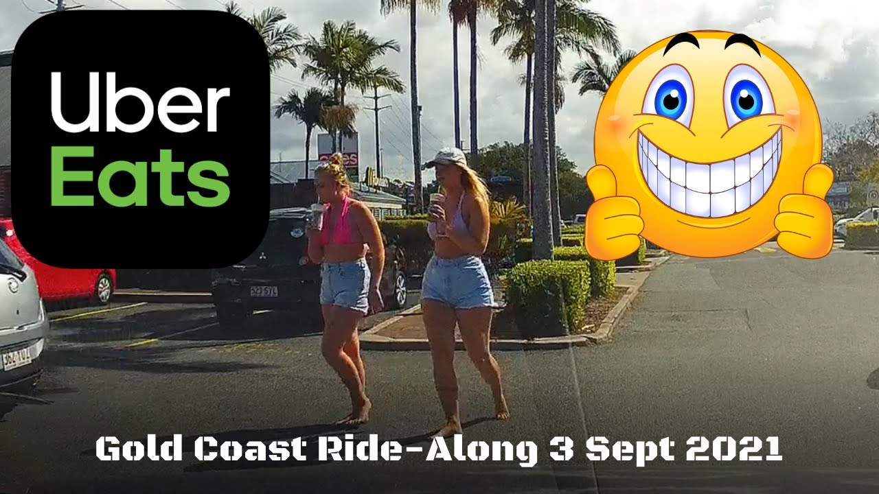 Uber Eats Gold Coast Australia Ride-Along 3 Sept 21