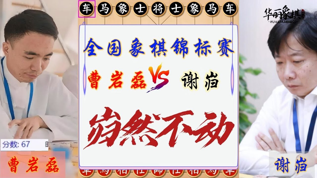 2025全国象棋个人锦标赛，曹岩磊VS谢岿，任尔东西南北风,我自巍然不动。#曹岩磊 #手机象棋软件 #华丽象棋 #华丽象棋软件