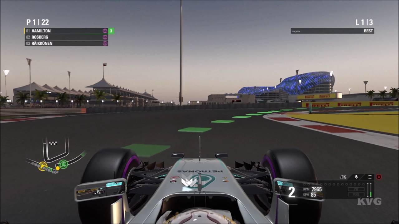 F1 2016 - Yas Marina Circuit | Abu Dhabi Grand Prix Gameplay (PC HD) [1080p60FPS]