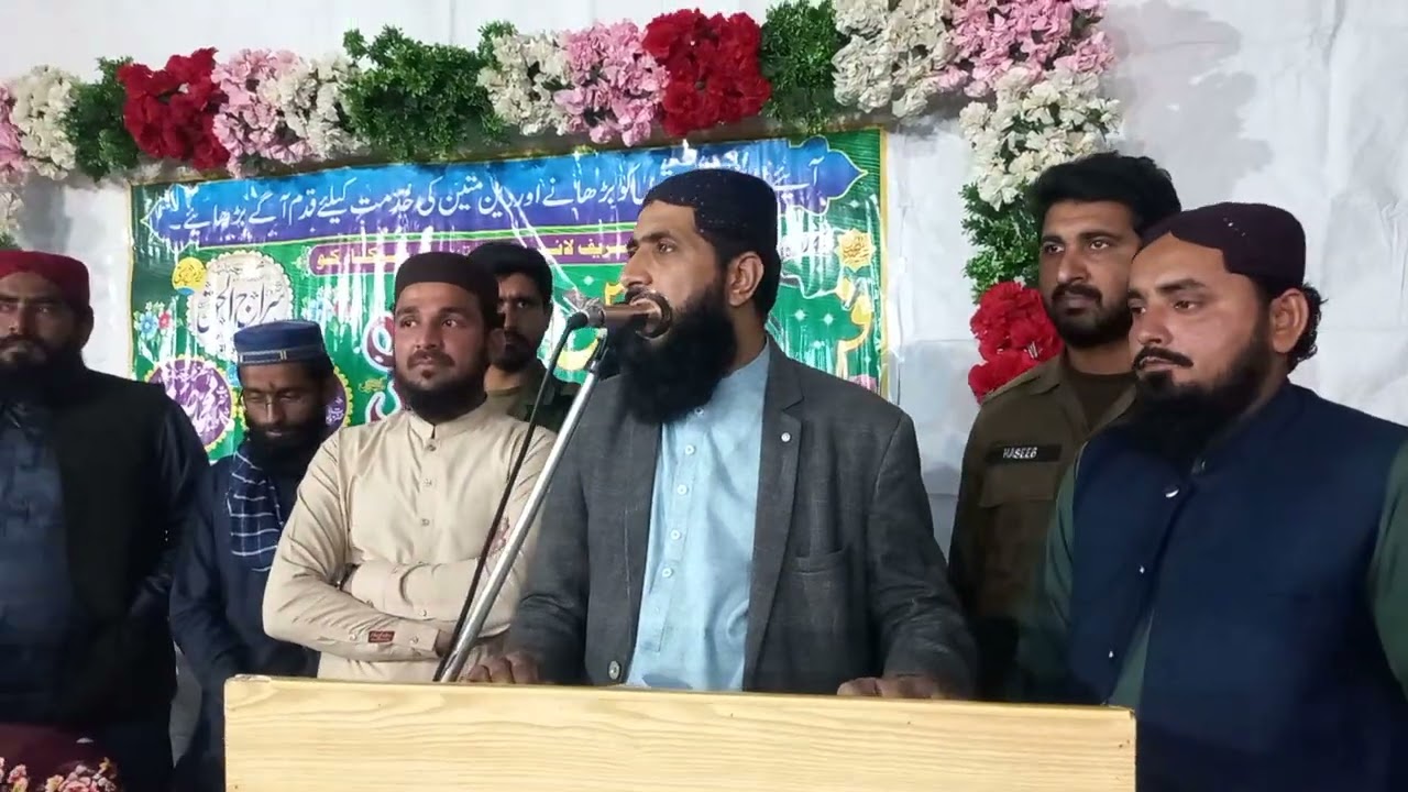 مولانا محمدآصف معاویہ سیال/ احمدپورسیال فن خطابت کورس کے شرکاء سے خطاب کرتے ہوئے / 29 جنوری 2026 / 