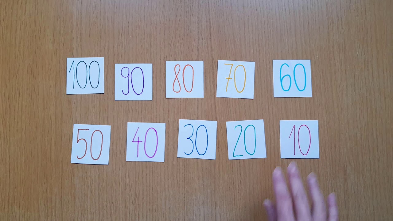 Števila do 100 - naloge