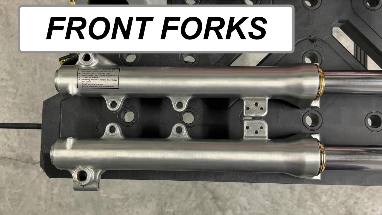 Rebuilding Front Fork Tubes - Yamaha Virago 1000 Restoration Video 7