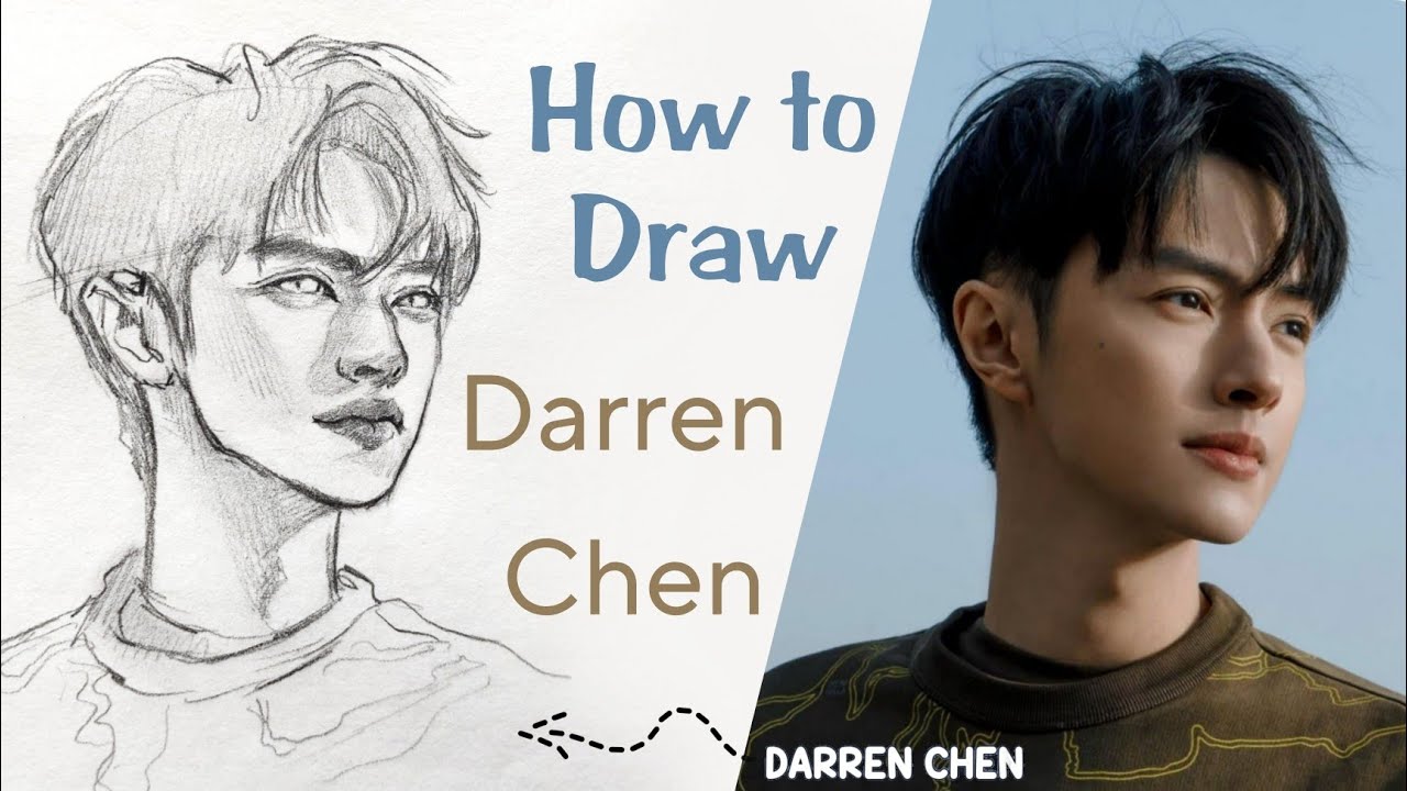 Step-by-Step Guide to Drawing Darren Chen