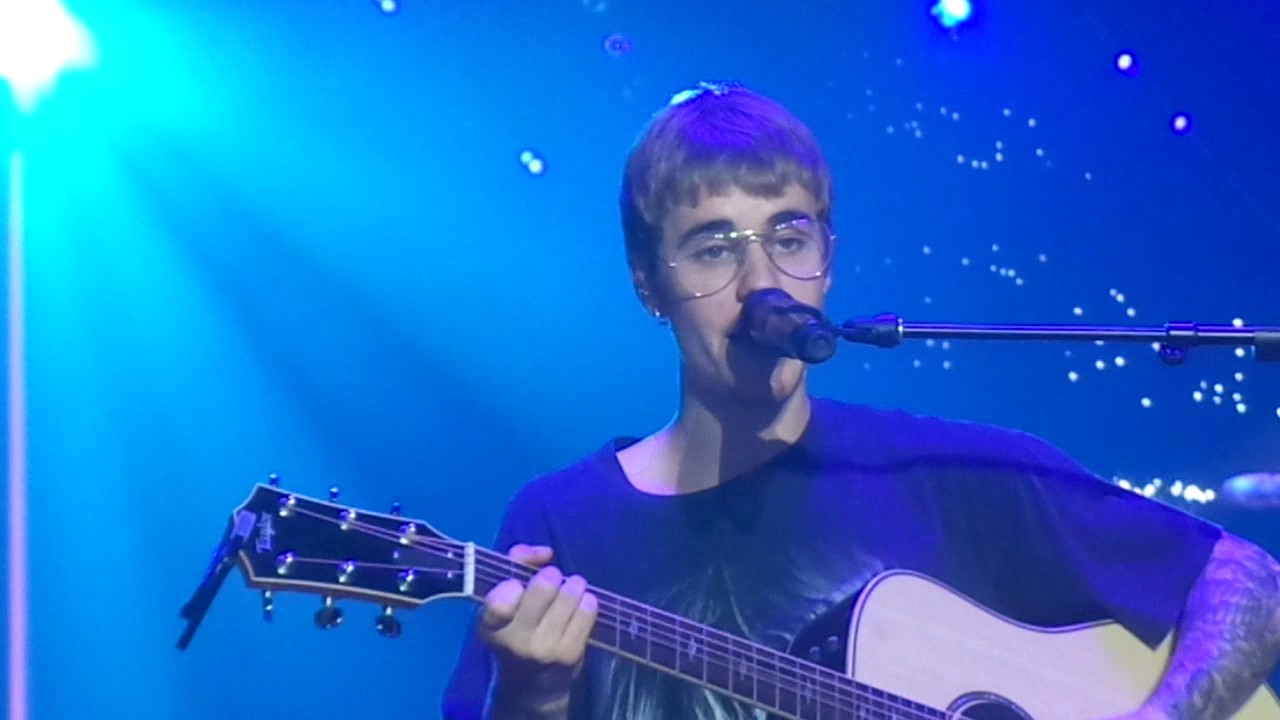 Justin Bieber live in Lisbon, Portugal - Cold Water (Acoustic), Purpose Tour 2016