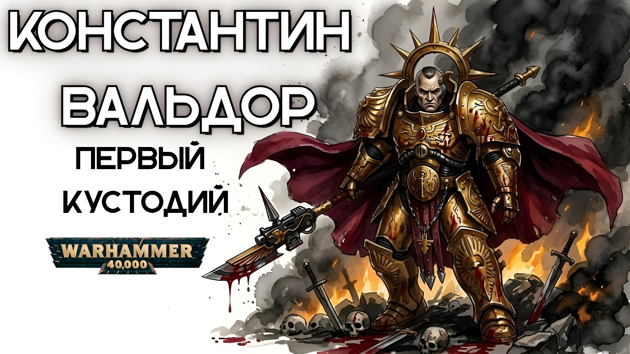 КОНСТАНТИН ВАЛЬДОР &mdash; ПЕРВЫЙ КУСТОДИЙ | Dark Death Doom Metal | Warhammer 40K
