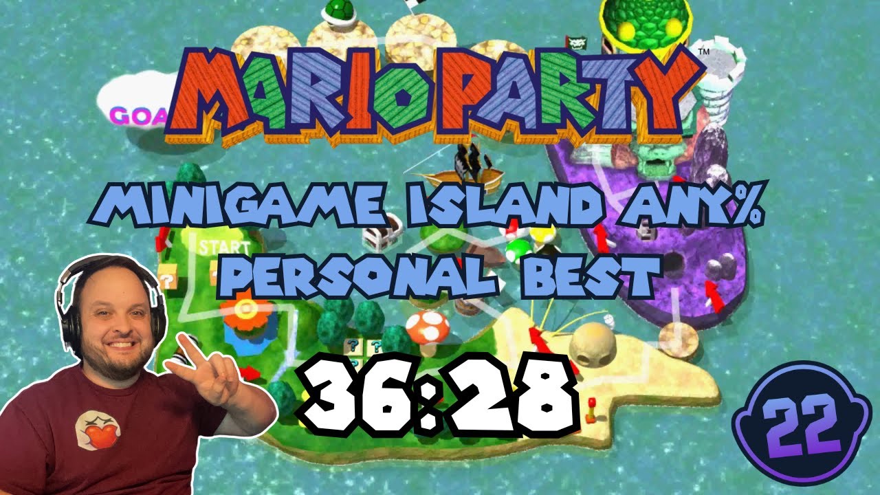 [Personal Best] Minigame Island Any% N64 in 36:28 | KellyKr22 Speedrunning