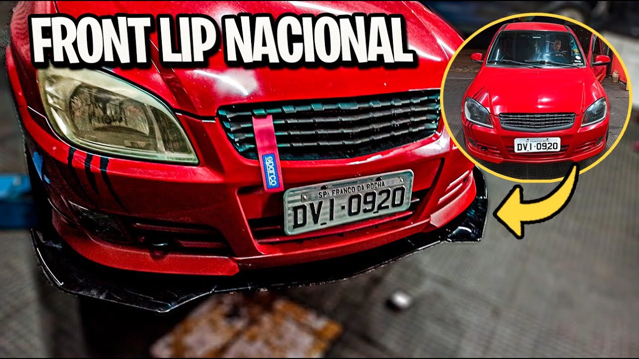 COMO INSTALAR FRONT LIP UNIVERSAL ROKAR PARTS