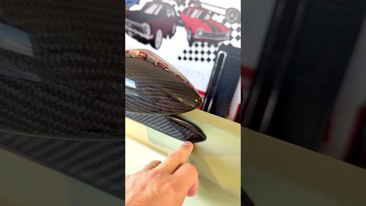 Espelho Retrovisor  Full Carbon Ford Maverick Mustang By Performance V8