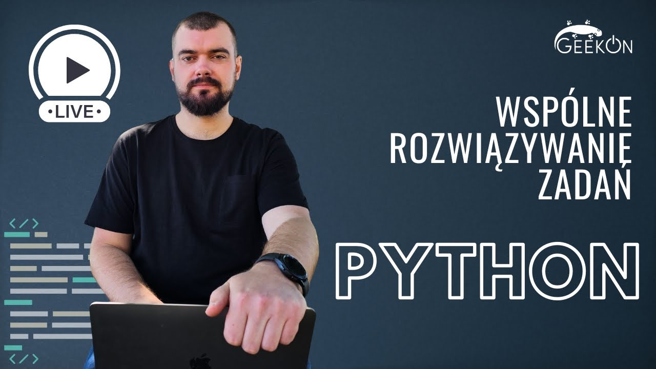 Wspólne rozwiązywanie zadań – Python [Webinar LIVE]