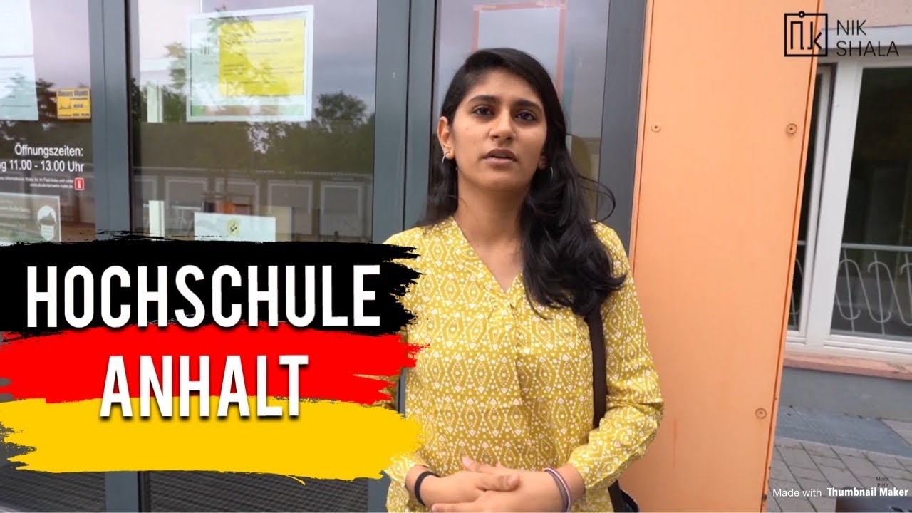 Hochschule Anhalt Campus Tour by Nikhilesh Dhure / Köthen/ Dessau/ Bernburg
