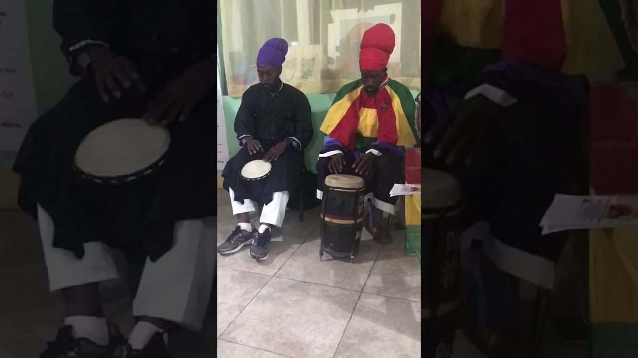 E.A.B.I.C Nyabinghi Bobo shanty drum sound!!!#god #music #jesus