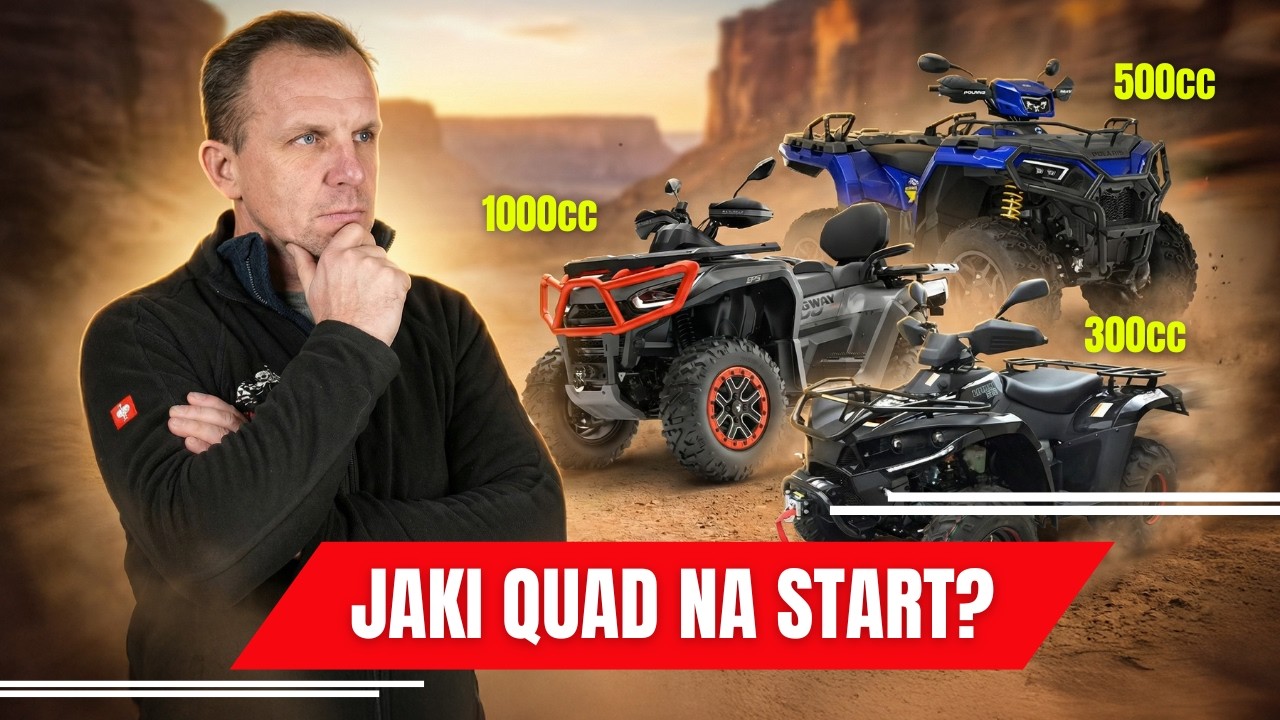 NIE KUPUJ QUADA ZANIM TEGO NIE OBEJRZYSZ! 300 vs 500 vs 1000 - kt&oacute;ry QUAD naprawdę ma sens na START?
