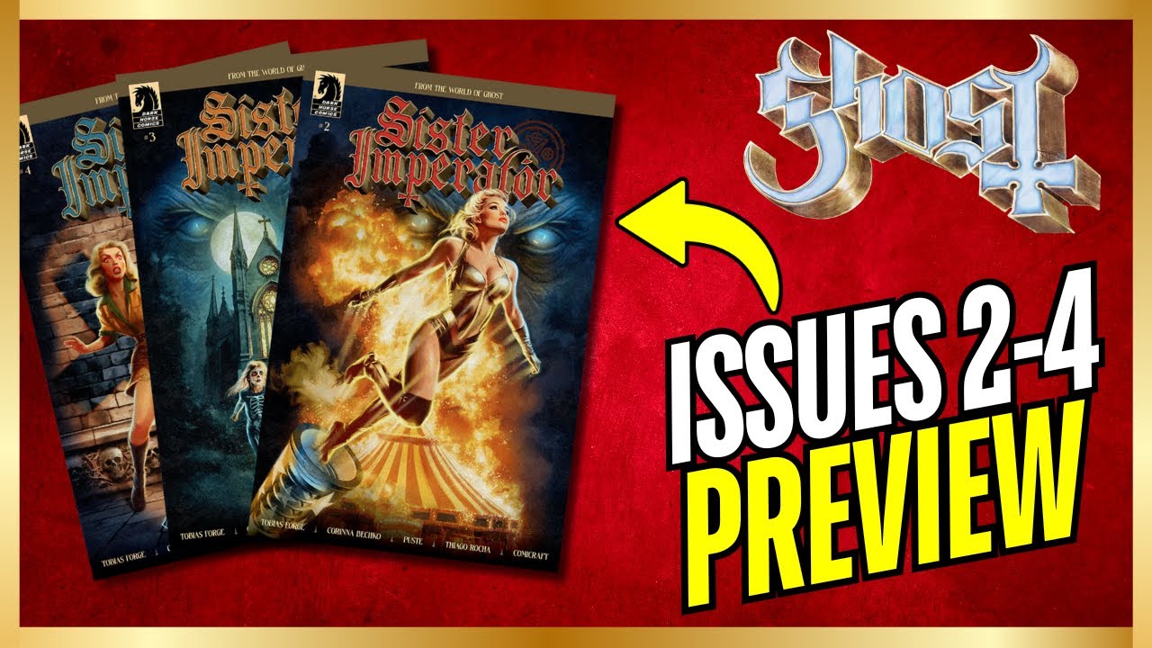 Sister Imperator Issues 2-4 PREVIEW Ghost Comic
