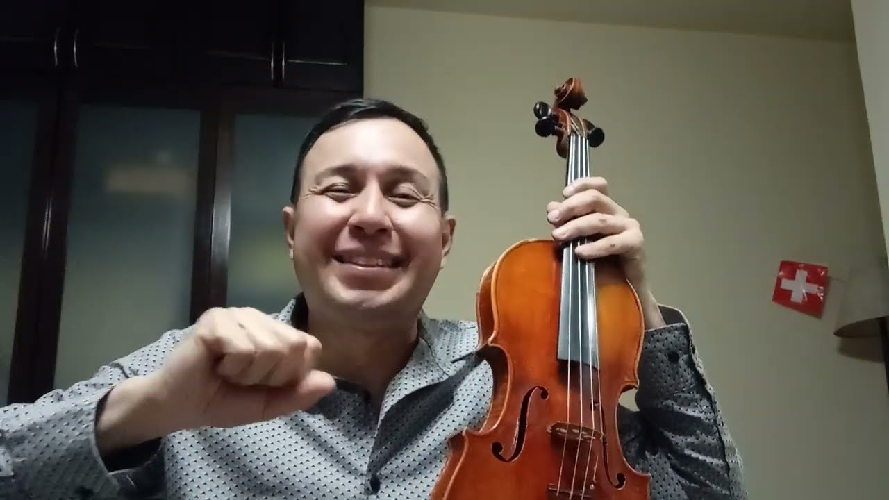 Cómo hacer arpegios en el violin.